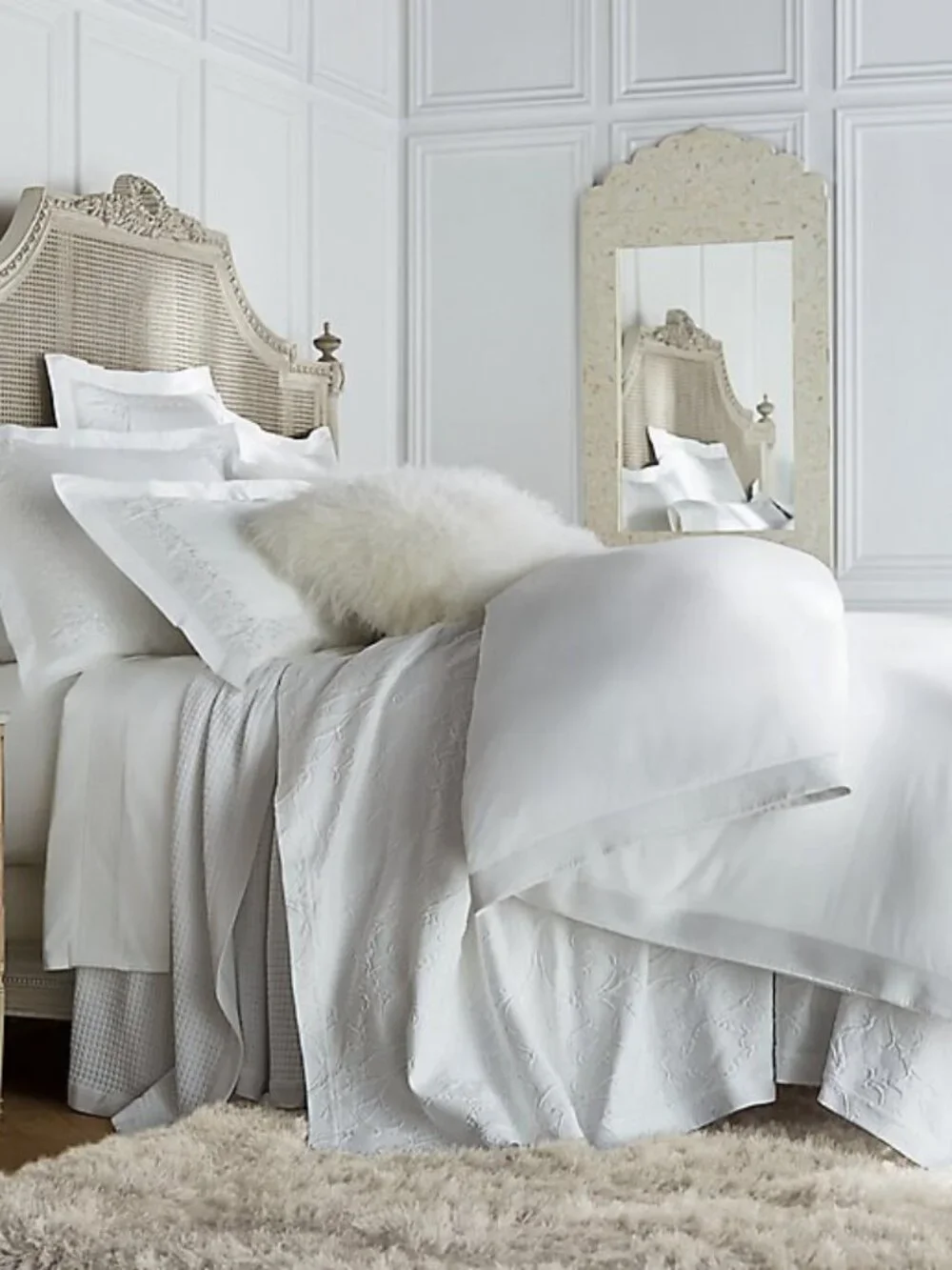 Frontgate Resort Collection™ Channeled Bedding,  King size Duvet, color Sage